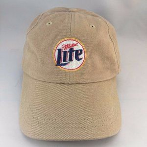 Miller Lite Khaki Corduroy Cap Cutter & Buck